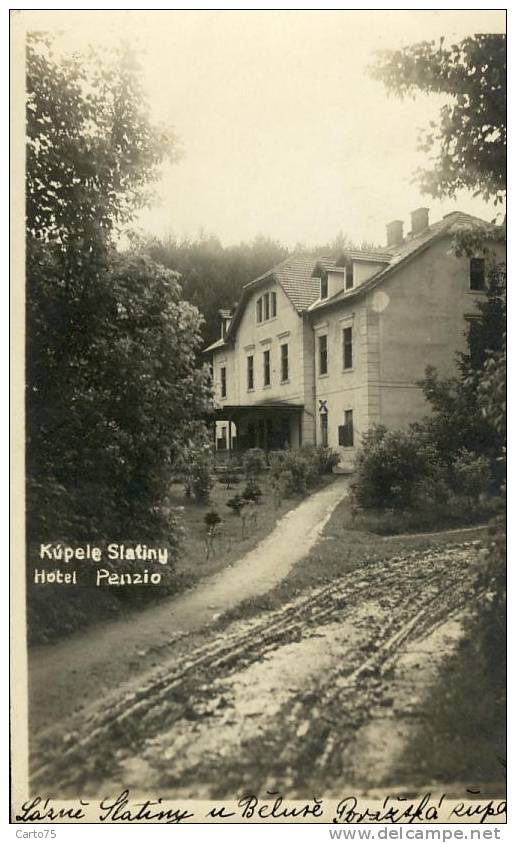 SLOVENIE - Kupele Slatiny - Pension Hôtel - Carte Photo - Slovénie