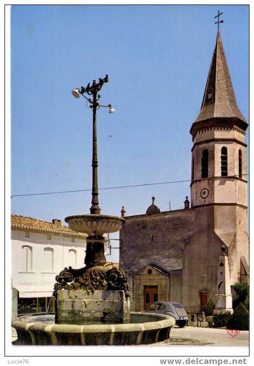 DOURGNE  -  N° DO 100 -  L´église - Dourgne