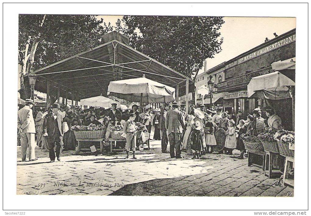 NICE LE MARCHE AUX FLEURS - Marchés, Fêtes