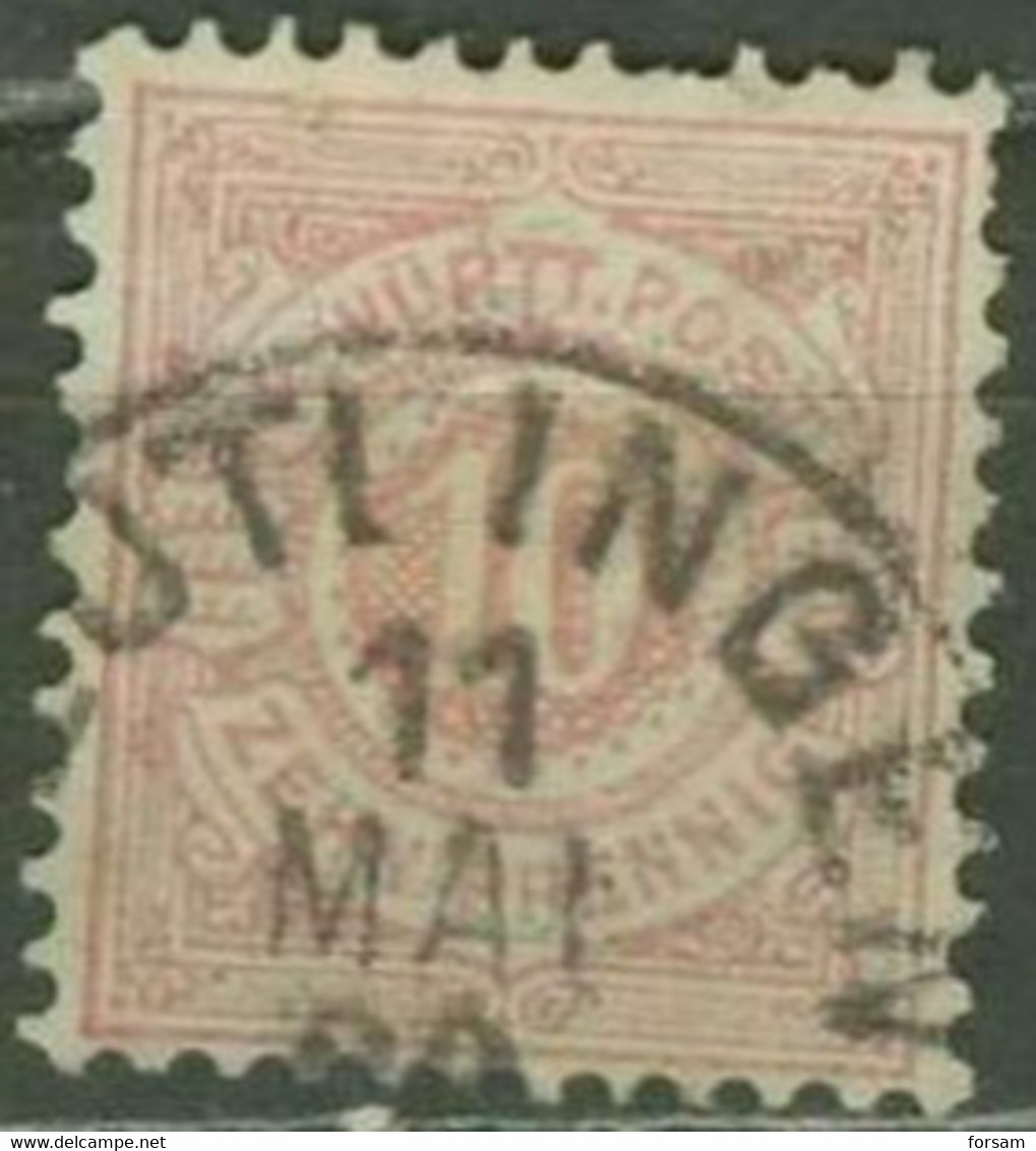 WURTTEMBERG..1875..Michel # 46...used. - Afgestempeld