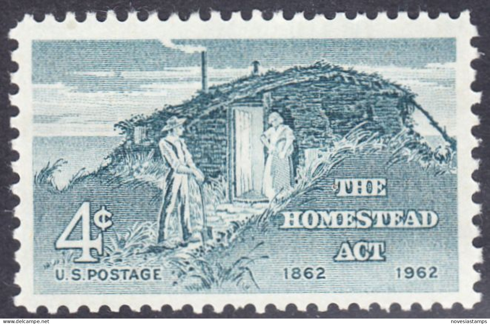 !a! USA Sc# 1198 MNH SINGLE (a1) - Homestead Act - Neufs