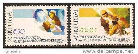 Portugal – 1981 Saint Anthony Of Lisbon MNH Set - Ungebraucht