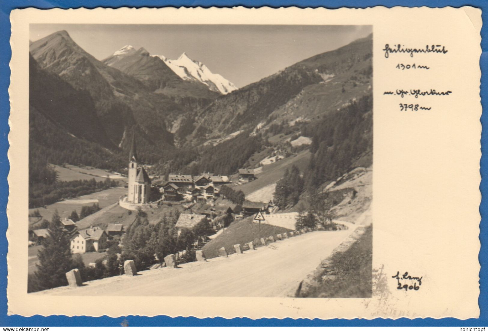 Österreich; Heiligenblut Mit Glocknerstrasse; 1941 - Heiligenblut