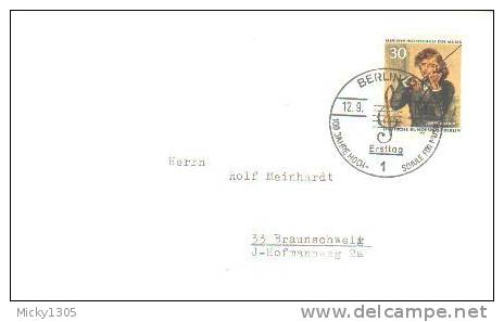 Germany / Berlin - FDC Mi-Nr 347 (U281)- - 1948-1970