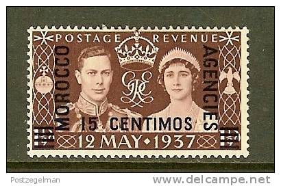 Morocco Agencies 1937 Mint Hinged Stamp(s) Coronation 90-92 #2260 - Morocco (1956-...)