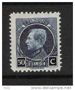 Belgie OCB 187 (*) - 1921-1925 Petit Montenez