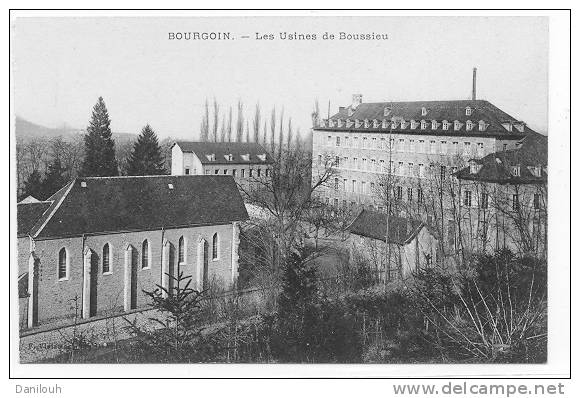 38 / BOURGOIN / Les Usines De Boussieu / Vialatte édit - Bourgoin