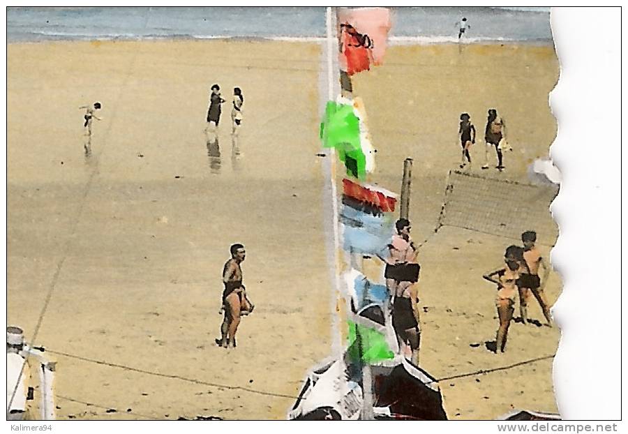 GIRONDE / LACANAU-OCEAN / LES JEUX SUR LA PLAGE  ( Partie  De  BEACH-VOLLEY = VOLLEYBALL ) - Volleyball