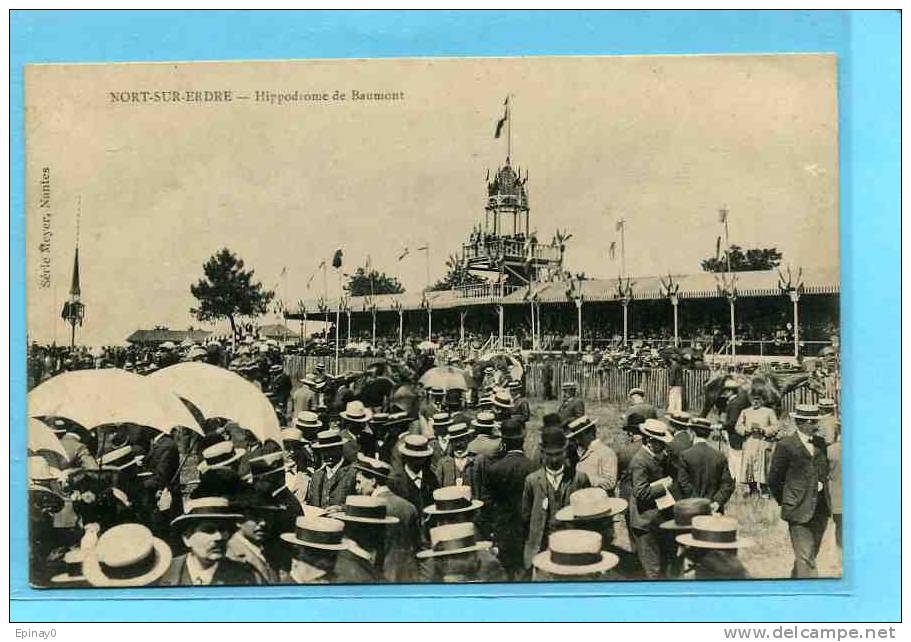 B - 44 - NORT Sur ERDRE - Hippodrome De Baumont - Hippique - Nort Sur Erdre