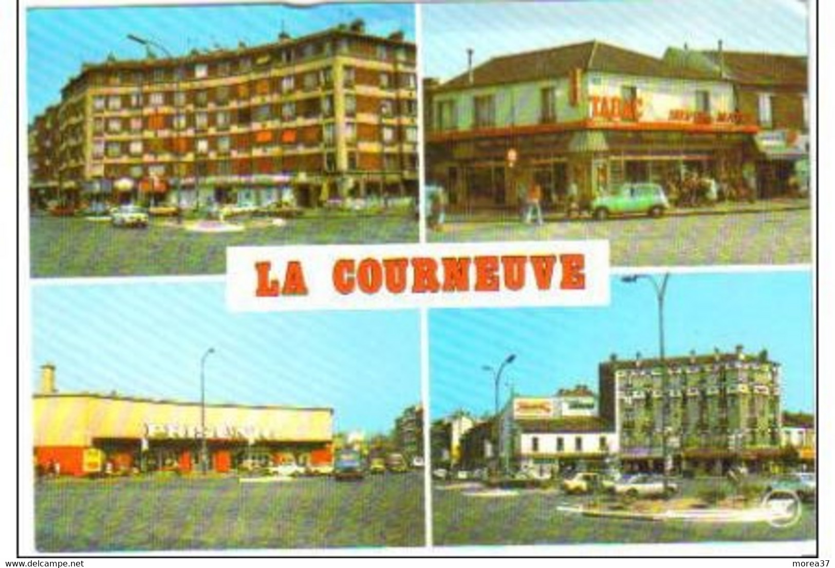 LA COURNEUVE   Le Carrefour Des 4 Routes - La Courneuve