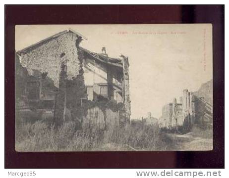20547 étain Les Ruines De La Guerre Rue Goffin   édit.collette N° 16 Belle Carte - Etain