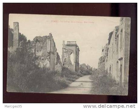 20556 étain Les Ruines De La Guerre Rue Pasteur édit.colletten° 20  Belle Carte - Etain