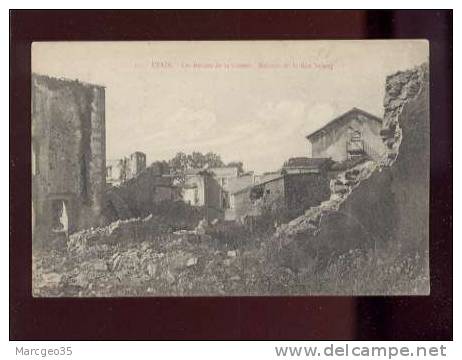 20557 étain Les Ruines De La Guerre Maisons De La Rue Leloup édit.colletten° 12  Belle Carte - Etain