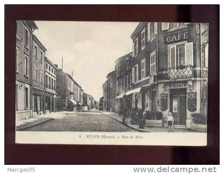 20565 étain Rue De Metz édit.metrich & Chenet N° 6 Café Bader  Belle Carte - Etain