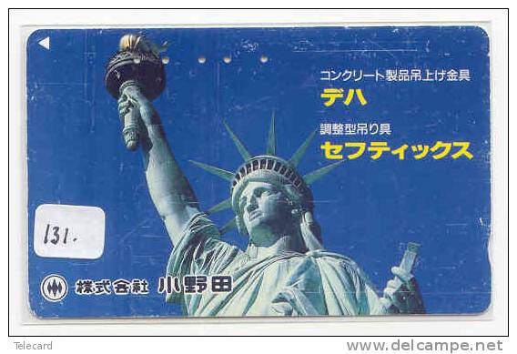 Telecarte Statue Of Liberty (131) Statue De La Liberte Twins Towers New York USA  Phonecard - Paysages