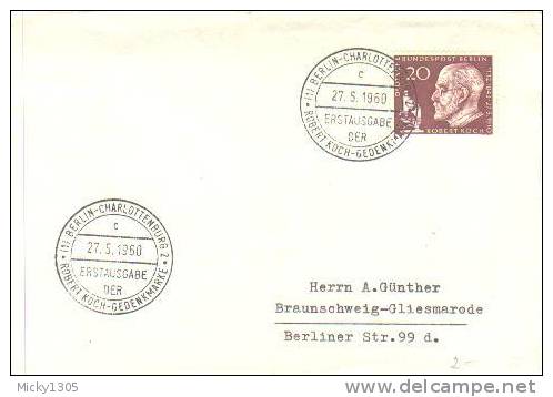 Germany / Berlin - FDC Mi-Nr. 191 (U286)- - 1948-1970