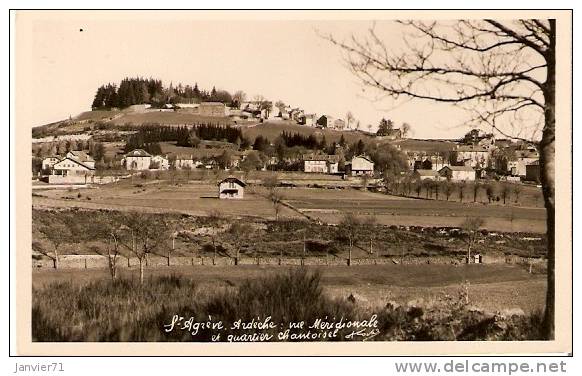 SAINT AGREVE ARDECHE : Vue Méridionale ( Photo A.Roche ) - Saint Agrève