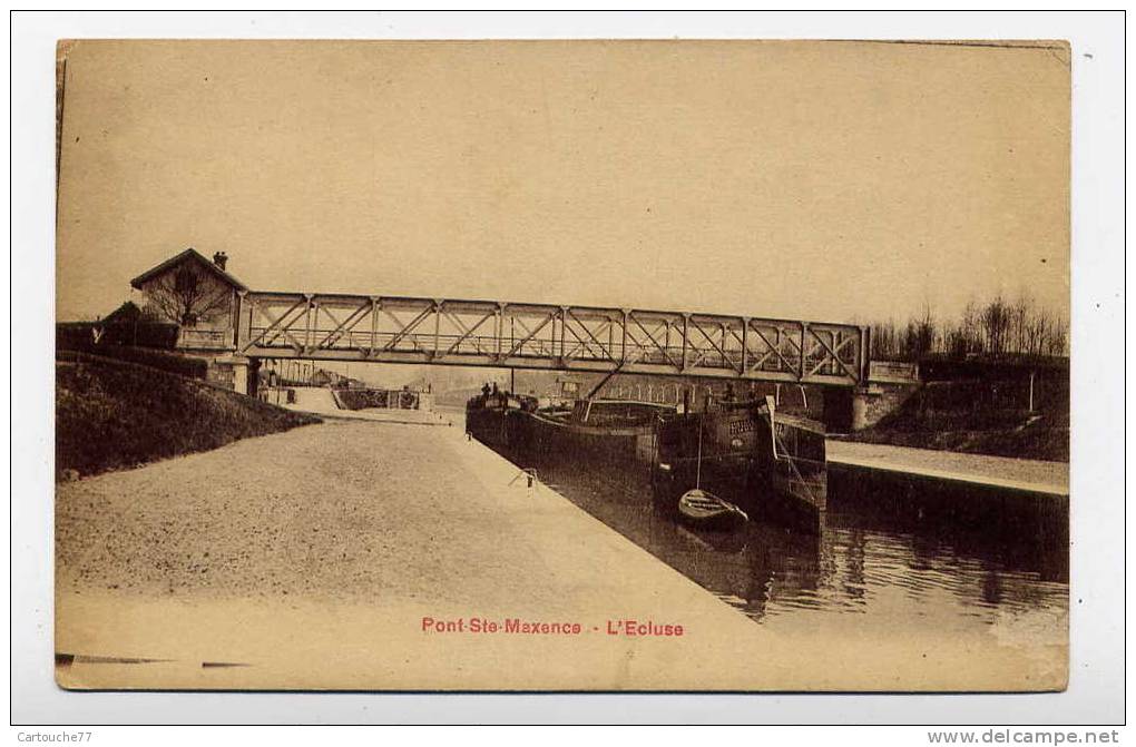 K7 - PONT-SAINTE-MAXENCE - L'écluse - Pont Sainte Maxence