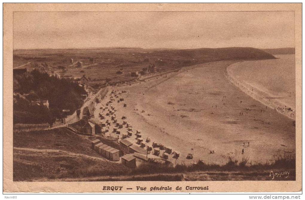 22 ERQUY Vue Générale De Carroual - Erquy