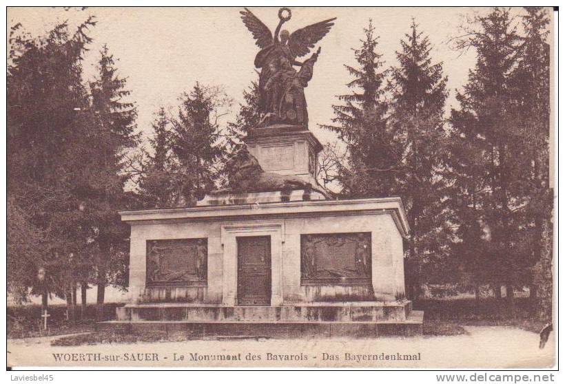 WOERTH SUR SAUER - LE MONUMENT DES BAVAROIS - DAS BAYERNDENKMAL - Woerth