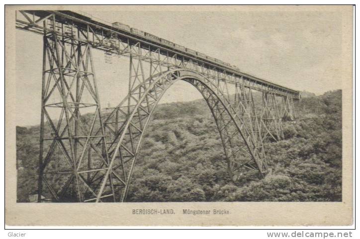 PLZ 42651 - MÜNGSTEN - Solingen - Müngstener Brücke - Bergisch-Land - Deustschlands Höchster Brücke - Solingen