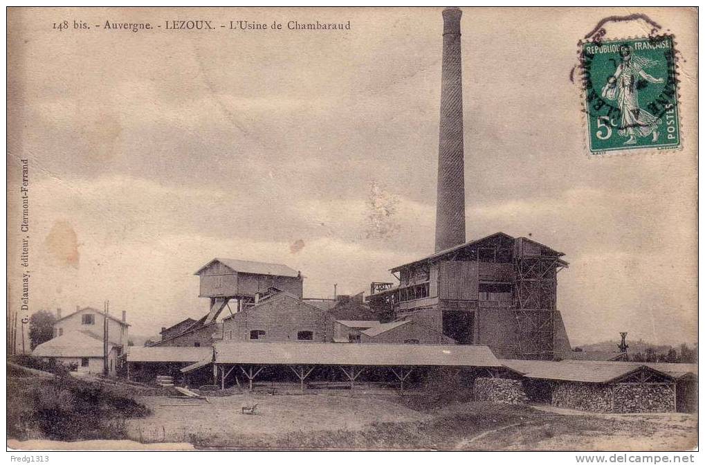 Lezoux - Usine De Chambarraud - Lezoux