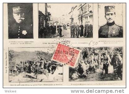 Gr11-009b/  - GRIECHENLAND - Szenen Vom Kriegsschauplatz 1918 Nach Frankreich - Lettres & Documents