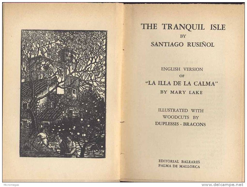 Santiago Rusinol : The Tranquil Isle (Majorca) - Europa
