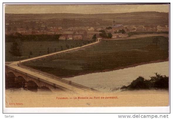 88 , POUXEUX , La Moselle Au Pont De Jarmenil - Pouxeux Eloyes