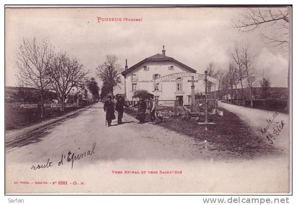 88 , POUXEUX , Vers Epinal Et St Dié - Pouxeux Eloyes