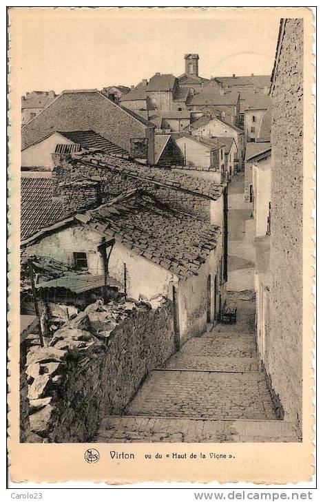 VIRTON   :  VU   DU    " HAUT DE LA VIGNE " - Virton