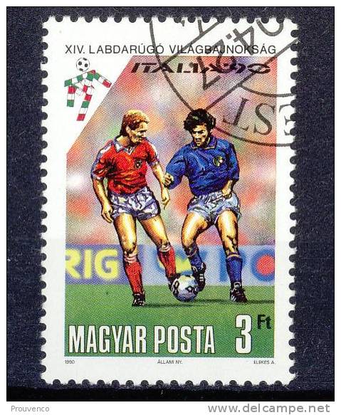 HONGRIE UNGARIA YT N° 3273 COUPE DU MONDE FOOTBALL EN ITALIE ITALIA 90 - 1990 – Italie