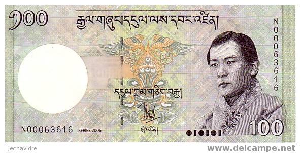 BHOUTAN   100 Ngultrum   Emission De 2006     ***** BILLET  NEUF ***** - Bhutan