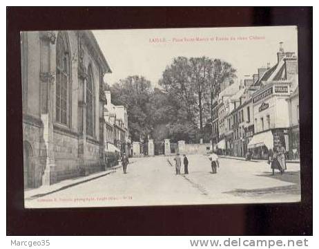 20594 Laigle Place St Martin & Entrée Du Vieux Château édit.pasquis N° 94 Animée Belle Carte Magasin - L'Aigle