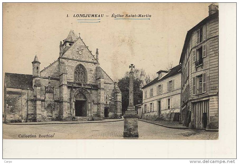 LONGJUMEAU - Eglise St-martin. - Longjumeau