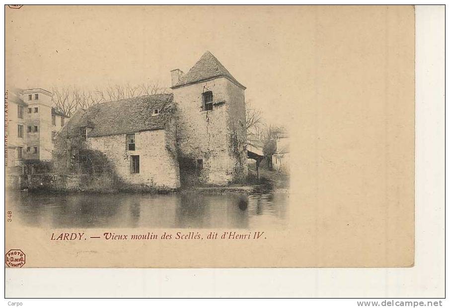 LARDY - Vieux Moulin Des Scellés, Dit D´Henry IV. - Lardy