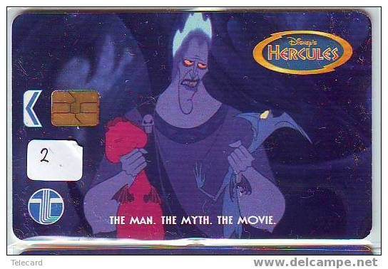 Telecarte Disney Film Cinema Movie Kino  Walt Disney MALAYSIA HERCULES (2) - Disney