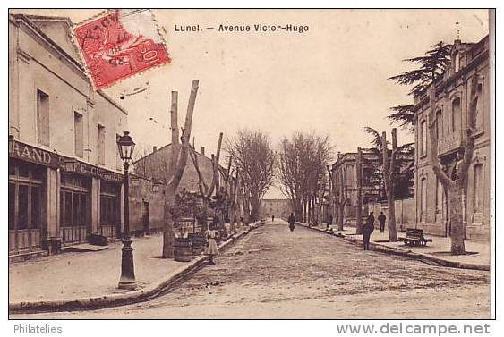 LUNEL  AV VICTOR HUGO  1905 - Lunel
