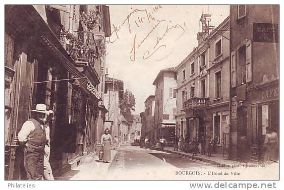 BOURGOIN  LA MAIRIE  1904 - Bourgoin