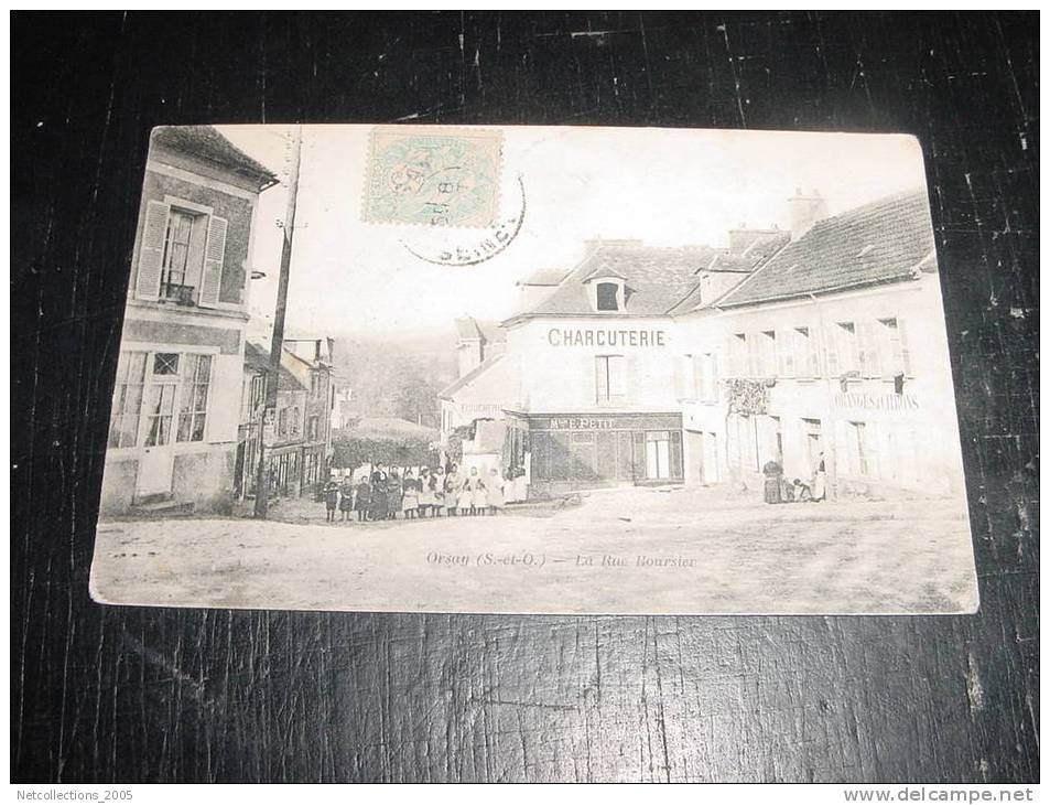 ORSAY - LA RUE BOURSIER - 91 ESSONNE - Carte Postale De France - Orsay