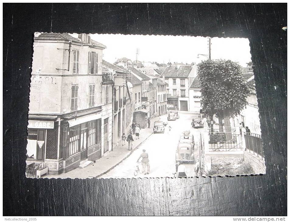 PALAISEAU RUE DE LA GARE  - 91 ESSONNE - Carte Postale De France - Palaiseau