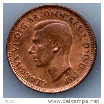 Australie Half Penny 1946 Ttb/sup - Penny