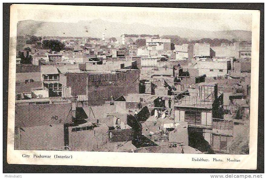 Pakistan Peshwar City (Interior) Post Card  Unused As Per Scan # 5170 - Pakistan