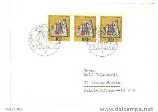 Germany / Berlin - FDC Mi-Nr 352 (U290)- - 1948-1970