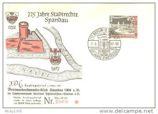 Germany / Berlin - FDC Mi-Nr 159 (U296)- - 1948-1970