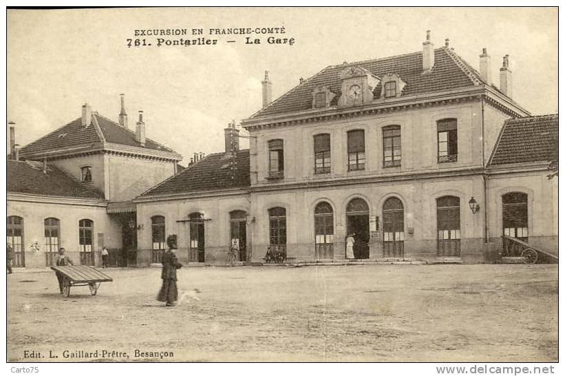 PONTARLIER 25 - La Gare - Pontarlier