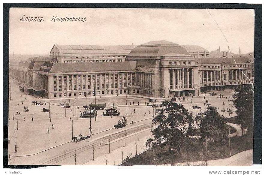 Germany - Leipzig Hauptbahnhof Unused Picture Post Card As Per Scan # 5695 - Leipzig