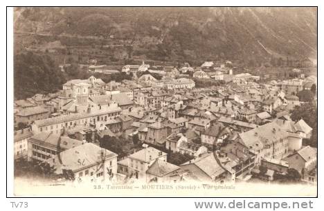 Cpc 733 - MOUTIERS - Vue Générale (73 - Savoie) - Moutiers