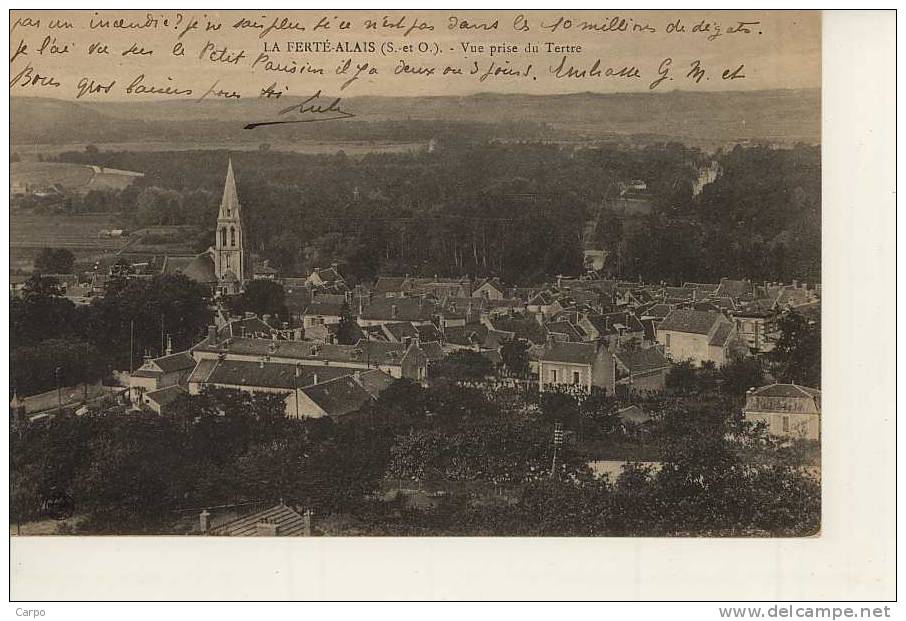 LA FERTE ALAIS - Vue Prise Du Tertre. - La Ferte Alais