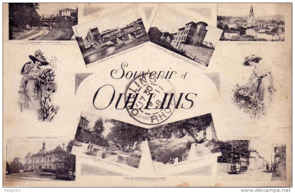 Oullins - Souvenir D'Oullins - Oullins